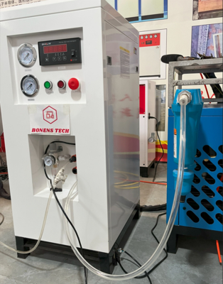 White Small N2 Membrane Generator High Nitrogen Analyzer Lab Nitrogen Generator