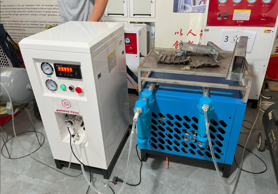 Laser Cutting Small Nitrogen Generator 33L/Min - 50L/Min N2 Nitrogen Generator